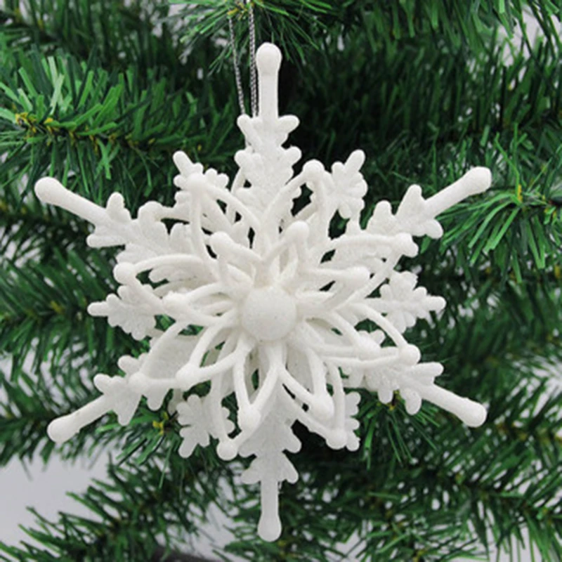 

New Year 3D Snowflake Pendant New Year Christmas Party Decoration Snowflake Christmas Tree Ornament DIY Christmas