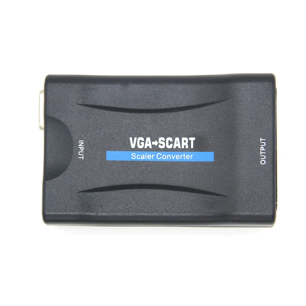 Преобразователь видеосигнала VGA в SCART адаптер для цифрового видео аудио ТВ