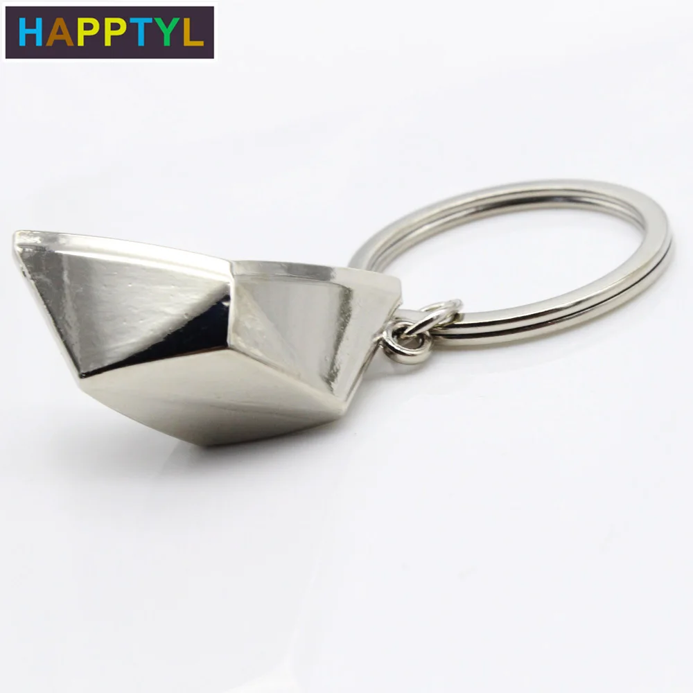 HAPPTYL 1 шт. металлический брелок для ключей лодка Подвеска женщин и мужчин кошелек