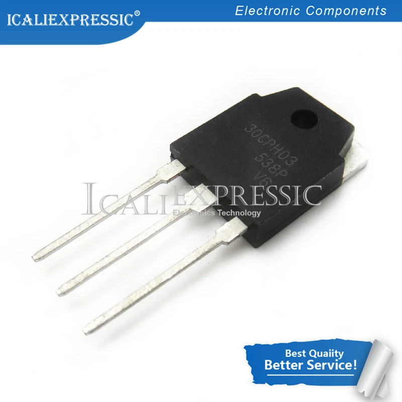 

5PCS 30CPH03PBF 30CPH03 TO-247 common cathode 30A 300V new original In Stock
