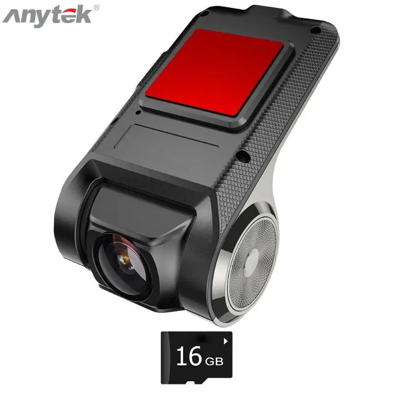 Anytek X28 Full HD 1080P Автомобильный видеорегистратор 150 Объектив WiFi ADAS Dash камера оснащен