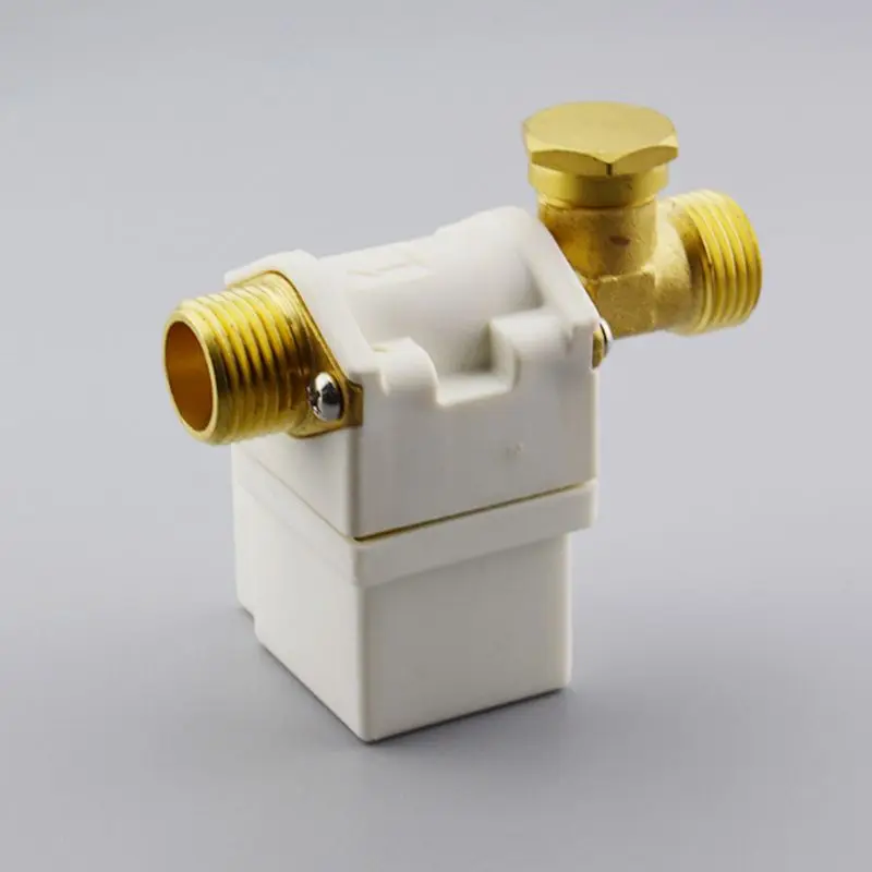 

AC 220V Brass 1/2" Electric Solenoid Valve Water Air N/C Normally Closed Water