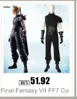 Игра Final Fantasy VII Косплей Костюм тифа Локхарт нарядное платье юбка костюмы на Хэллоуин для женщин карнавальные сапоги для взрослых девочек