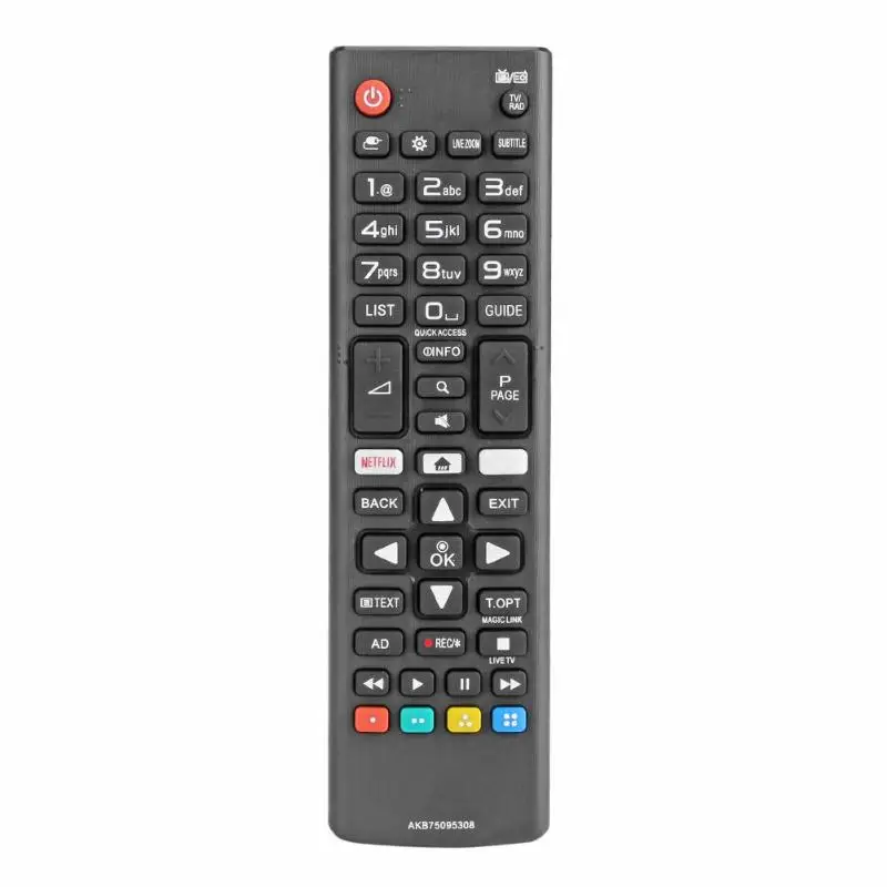 1 шт. ABS универсальный LG TV пульт дистанционного управления Замена AKB75095308 для Smart