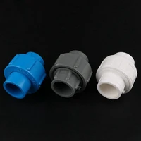 inner diameter 50mm union connector plastic water supply pipe fittings water pipe pvc joints easy install detachable