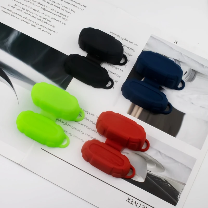 

Armor Shell Silicone Protective Cover Shell Anti-fall Earphone Case for-Jabra Elite 85t True Wireless Bluetooth Earbuds