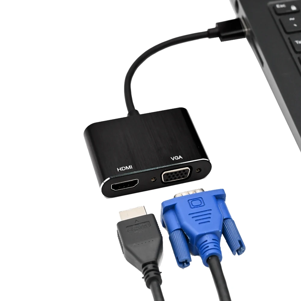HDMI VGA адаптер USB3.0 к видео конвертер дисплей Plug Play HUB расширение подключения USB VGA/HDMI