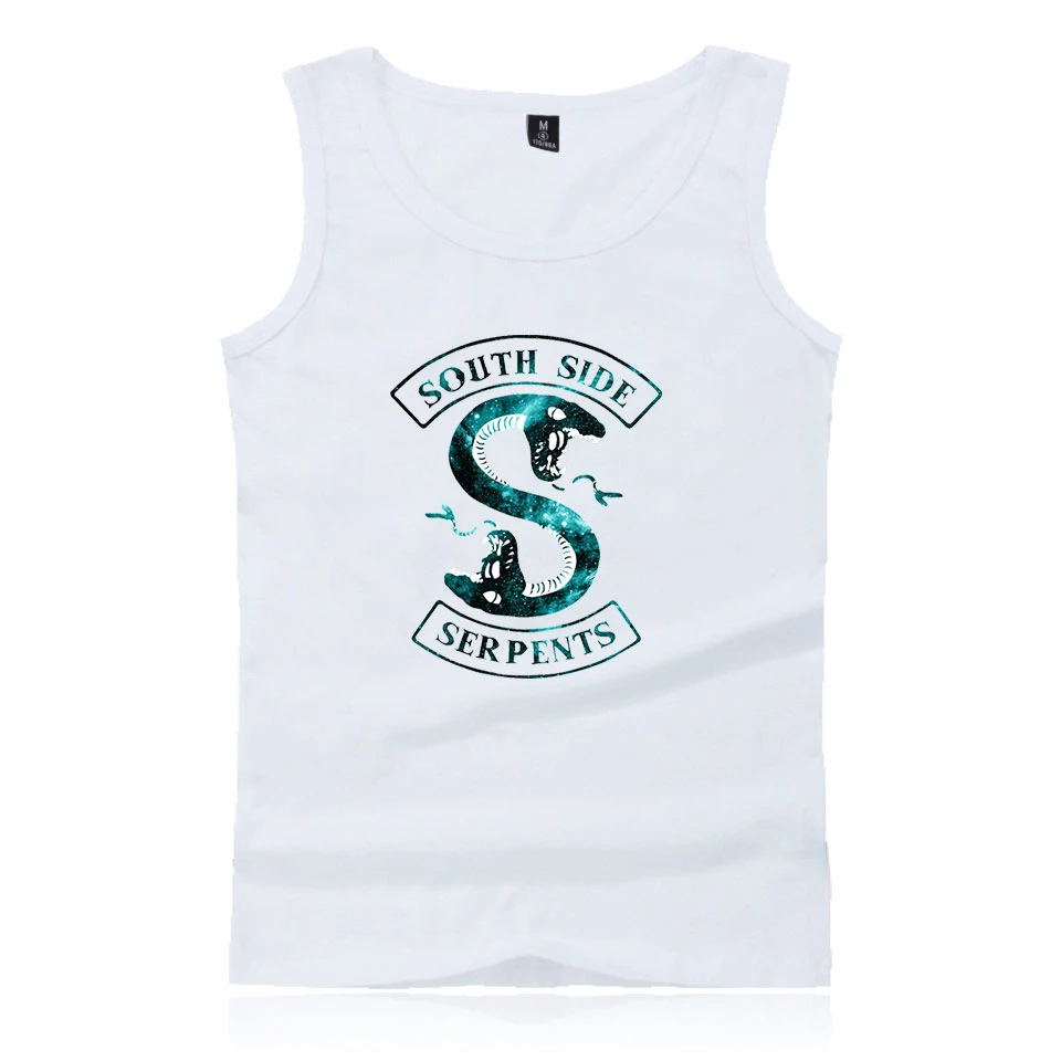 Tank Tops Xia Chaojiao River Valley Town Base Sports Shirt vest Slim Lin Bend Youth Casual Men Loose Sleeveless | Мужская одежда
