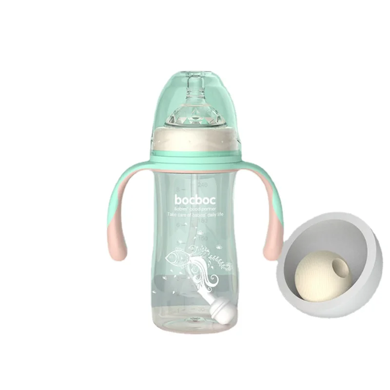 

Children Drinking Cup Baby Milk Bottle PPSU Wide-Caliber Anti-Fall PP Imitation Breast Milk Material Biberones Para Bebe Bling