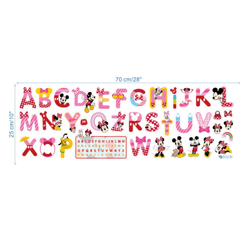 3D Мультяшные милые наклейки на стену домашние детская комната спальня роспись