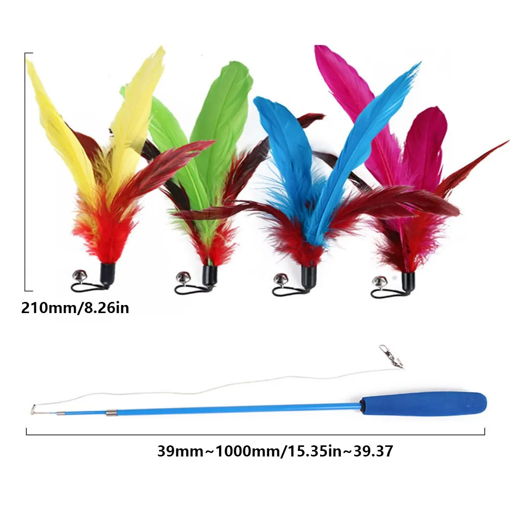 Набор сменных игрушек в виде перьев для кошек 14 шт. | Дом и сад