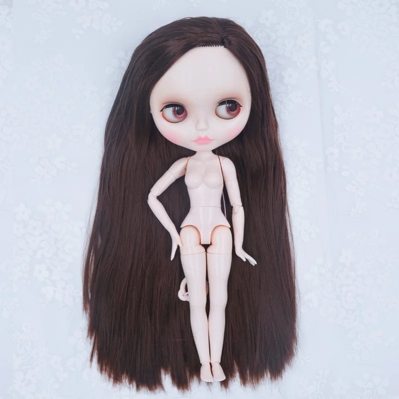 YM17 Neo Blyth кукла NBL Заказная блестящее лицо, 1/6 BJD шарнирная кукла Ob24 кукла Blyth для девочки, игрушки для детей YM01 - Цвет: YM17
