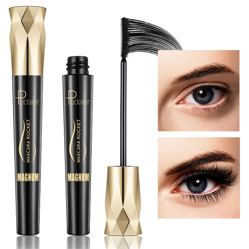 

1Pcs Mascara Black Curling Long Thick Quick-drying Waterproof Long-lasting Easy to Use Non-clumping Eye Makeup Tool