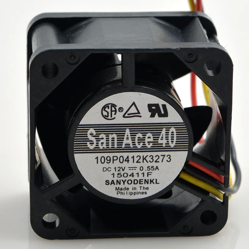

Для Sanyo 4028 12V 4CM 0.55A 109P0412K3273 шар большой объем воздуха теплоотвод вентилятор