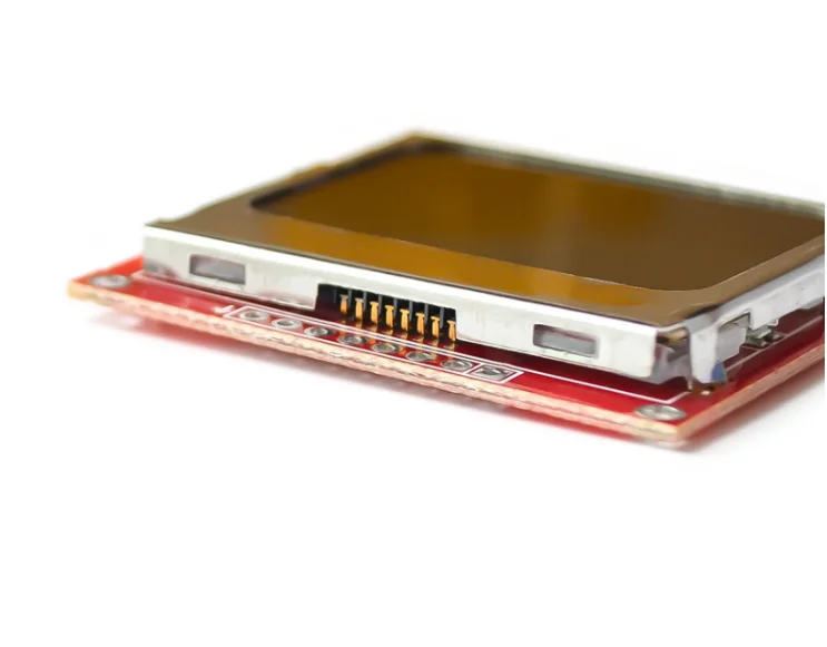 ЖК-модуль монитор Белый адаптер для подсветки PCB 84*48 84x84 экрана Nokia 5110 Arduino |