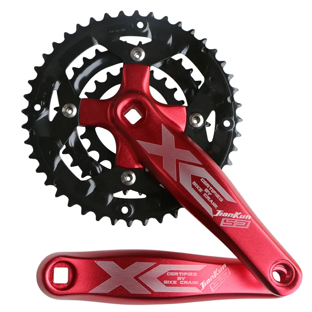 

MTB Bicycle Crankset 22T 32T 44T refitting disc compatible 7S/8S/9S 9-Speed 170mm crank mountain bike chainring 21S 24S 27-Speed