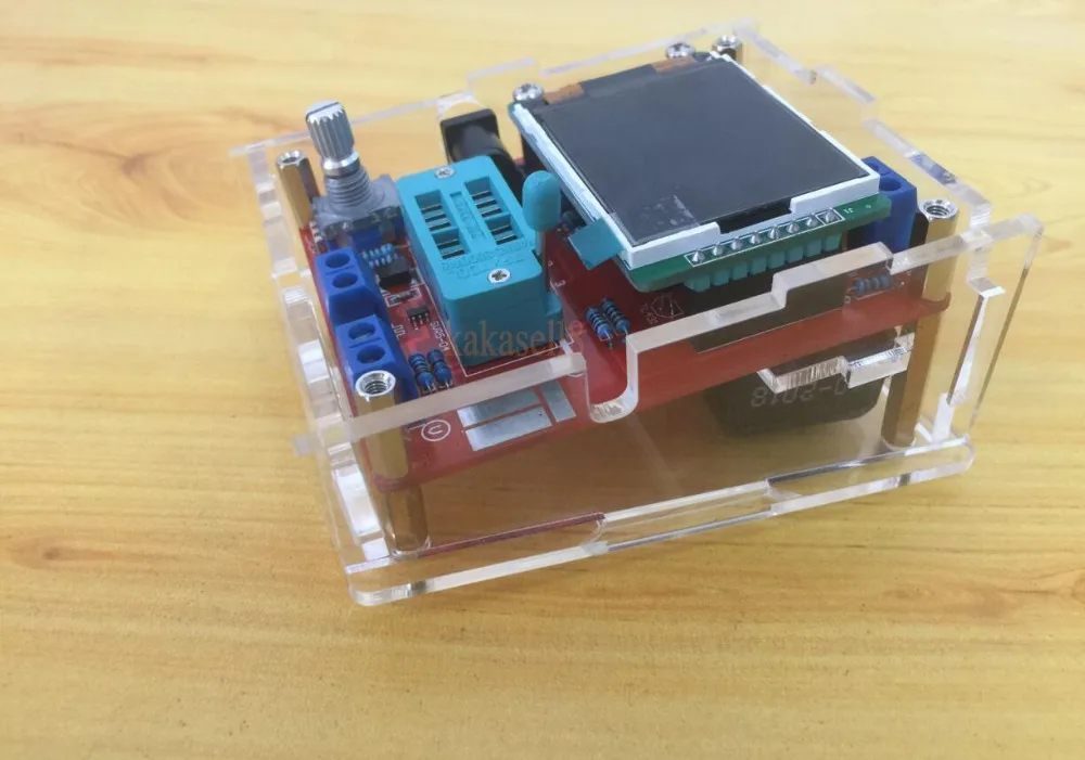 Чехол для TFT GM328 тестер транзисторов диодов LCR ESR meter PWM Square wave|shell slide|shell discshell payment |