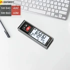 Лазерный дальномер SNDWAY SW-B40B60, портативный, с цифровым ЖК-дисплеем, с зарядкой от USB