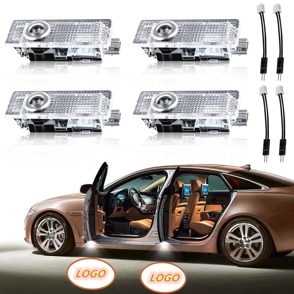 4X светодиодные двери автомобильные лампы для логотипа BMW X5 E90 F30 F10 F20 X1 X3 E92 E87 3 5 7