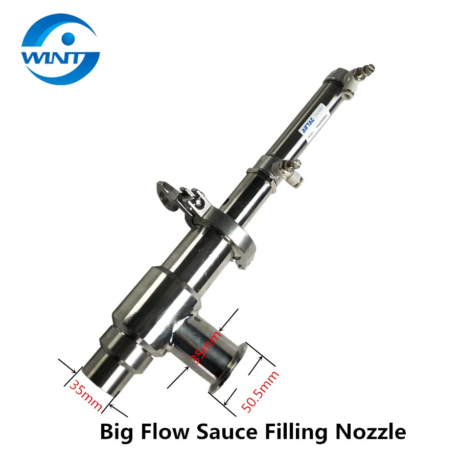 Насадка для соуса воздушный клапан 304SS наполнения чили | Бытовая техника