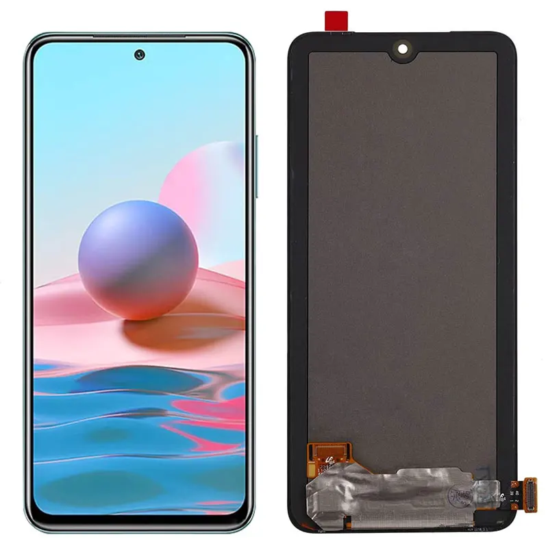 

Mobile Phone Lcd For REDMI Note 10 Display Lcd Screen For Note 10 Touch Screen 6.43'' Digitizer