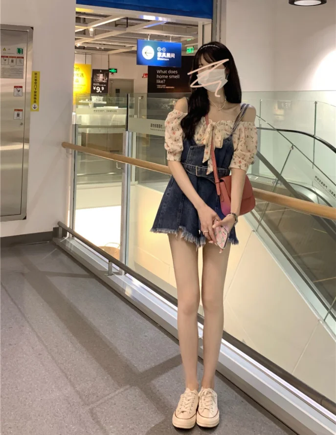 Рубашка Sweet Spice для девушек шифоновый топ на одно плечо с разбитыми цветами