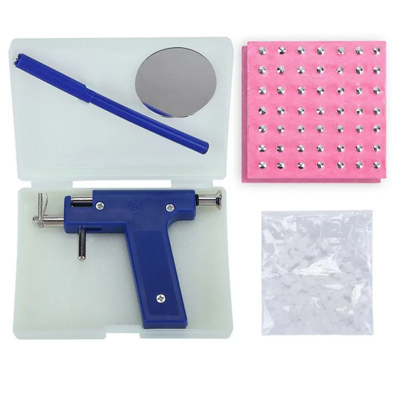 Профессиональный товар Набор Для Пирсинга Ушей носа тела пупка Инструмент с 98