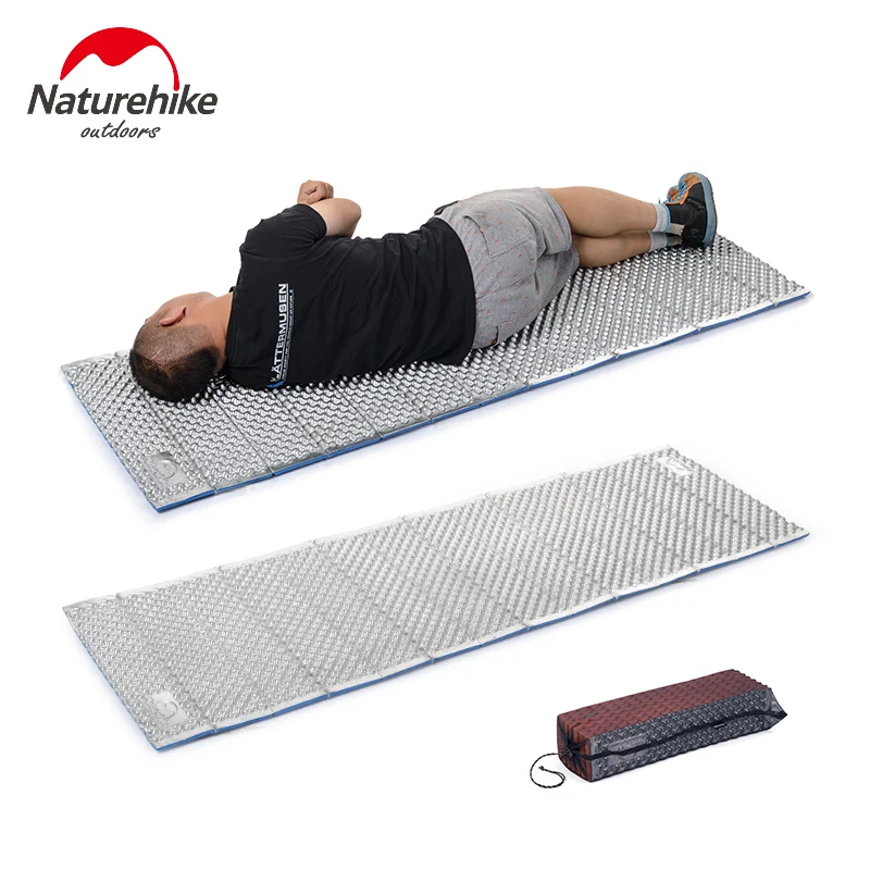 Туристический коврик для пикника Naturehike влагостойкий алюминиевый складной