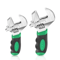 laoa adjustable wrench 6inch8inch enlarge open monkey wrench multifunction spanner universal pipe wrench car tool