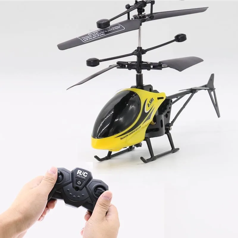 

LED Remote Control Metal RC Helicopter For Kids Outdoor Flying Toy RC Airplane Aircraft Toys Xmas Gift For Child 2021 New Hot