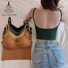 Бюстгальтер пуш-ап Женский, хлопковый, бесшовный, без косточек