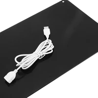 portable heating element 5v usb electric heating cloth heater pad for pet dog cat belt warmer pad carpet 50 centigrade hot