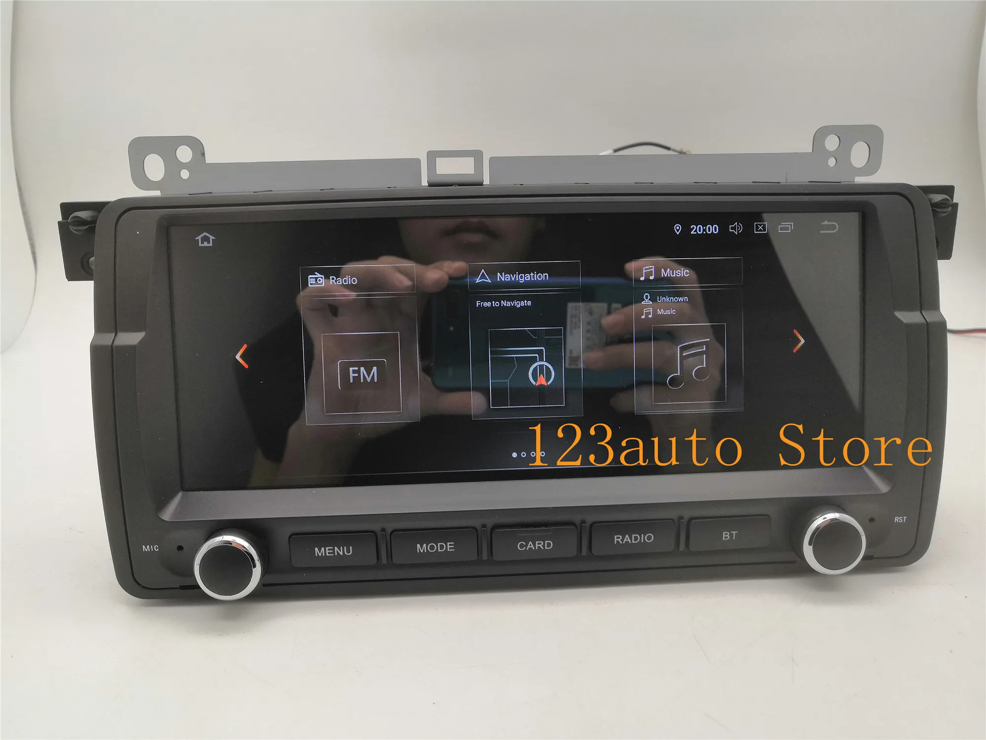 Автомобильный DVD плеер с GPS навигатором 8 дюйма Android 9 0 для BMW 3 серии E46 M3 Rover 75 MG ZT wi fi