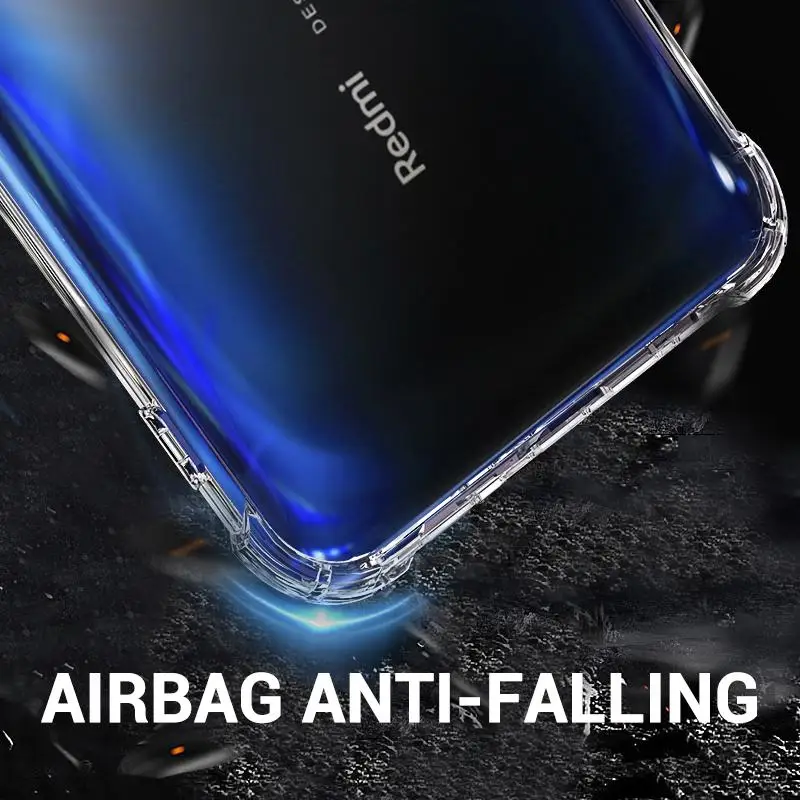 For Xiaomi Redmi K20 Pro Case TPU Shockproof Cover Mi 9T Clear Protective Shell case |