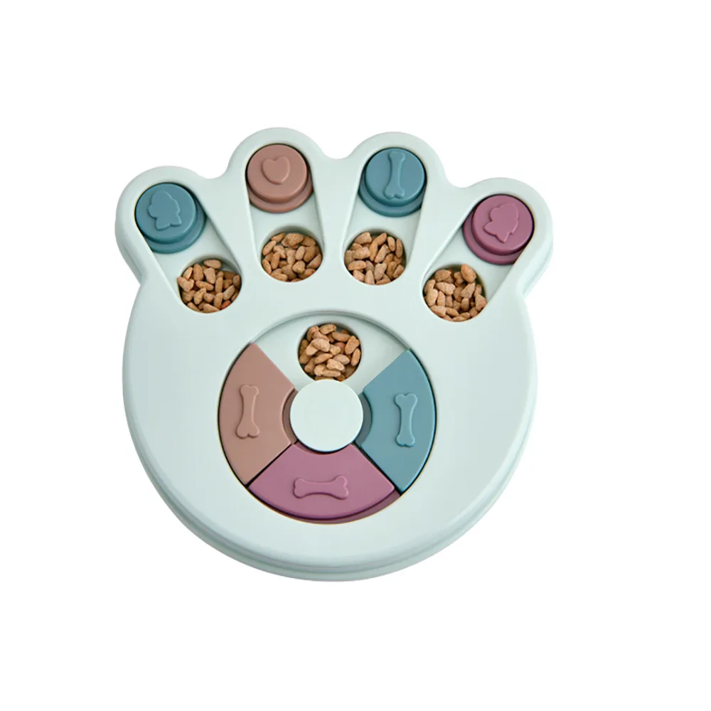 

The New Pet Toy Dog Turntable Eating Anti-choking Slow Food Dog Bowls Food Bowl and Pet Educational Toys for Dog