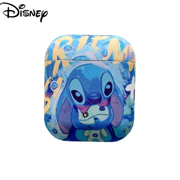 

Disney Stitch AirPods protective Apple wireless headset shell aripodsPRO3 soft silicone anti-lost rope bluetooth-compatible