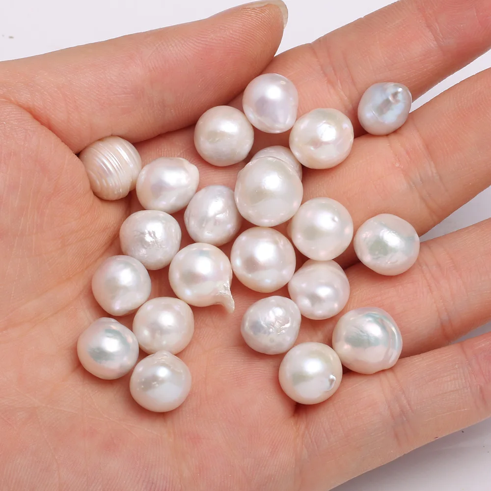 

1pcs Natural Freshwater Pearls Beads Potato Shape Loose Beads for Jewelry Making DIY Necklace Bracelet Earrings Size 10-13mm