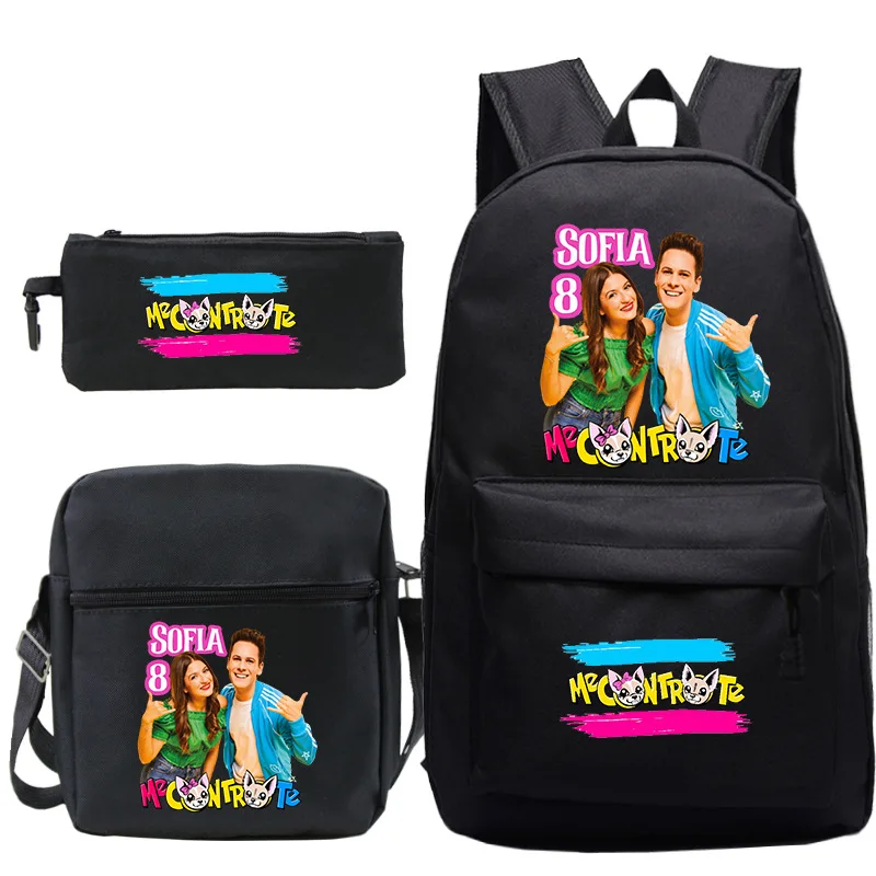 Me contro Te 3pcs Set Backpack Students School Bags Adult Travel Teens Casual beautiful pattern rucksack 16 Inch | Багаж и сумки