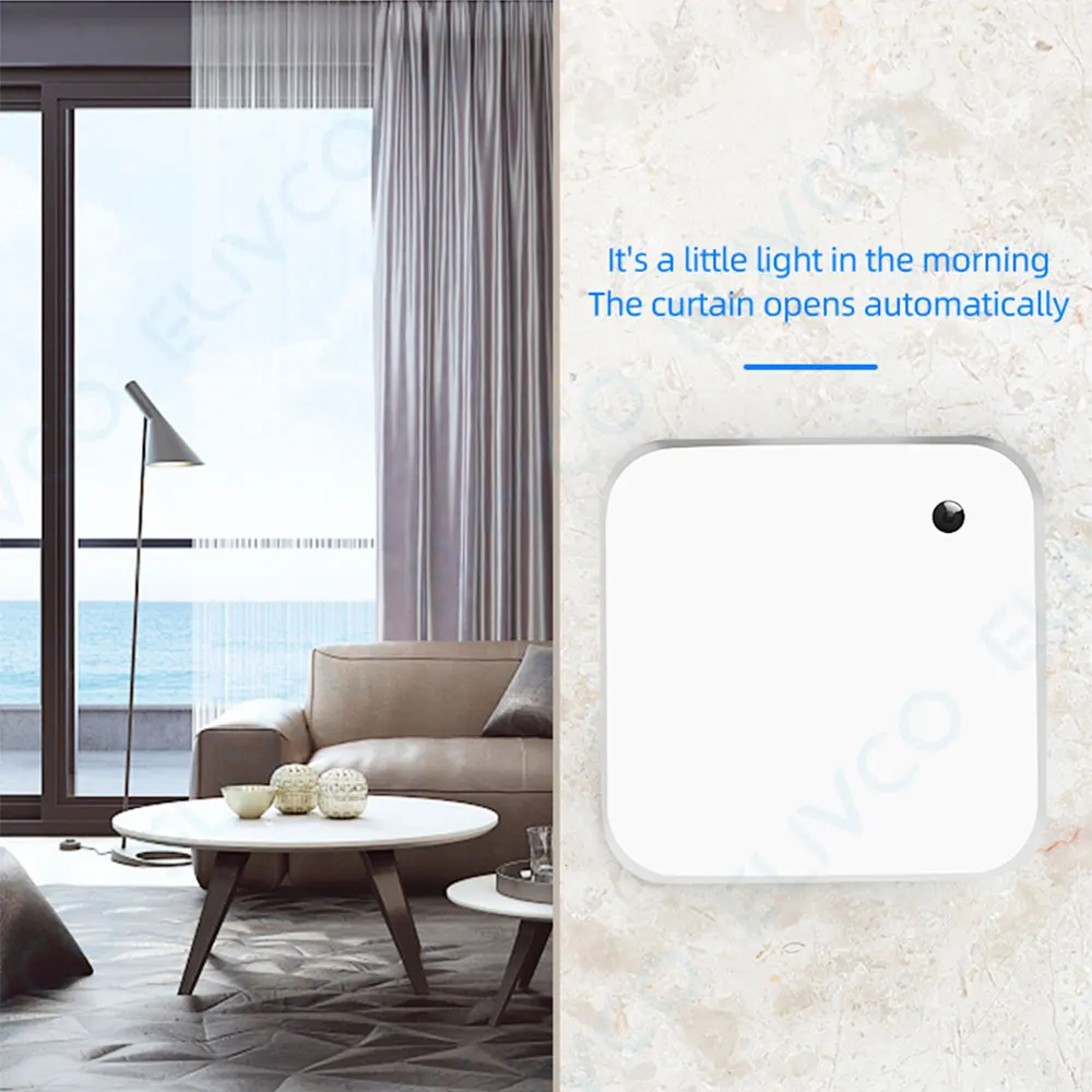 

Tuya Wifi Smart Light Sensor(0-30000)LUX Outdoor Waterproof Battery Powered Smart Home Light automation Sense Linkage Control