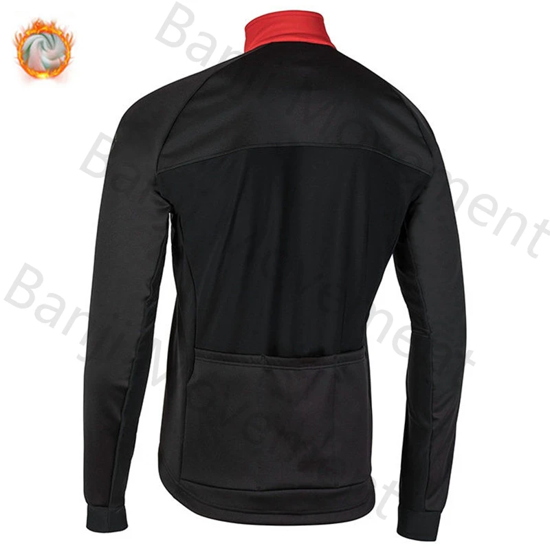 Ropa Ciclismo теплый Nalini зимний теплый флисовый мужской костюм Джерси для езды на велосипеде MTB Одежда комбинезон комплект