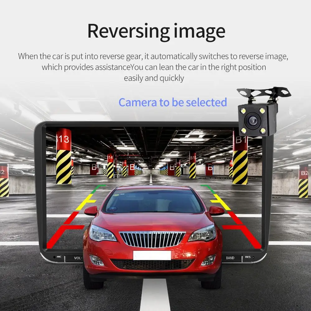 1G + 16G SystemCar 9 inch Android Bluetooth Navigation MP5 Player for VW Passat Golf MK5 Jetta Tiguan T5 Skoda GPS Car Navigatio |