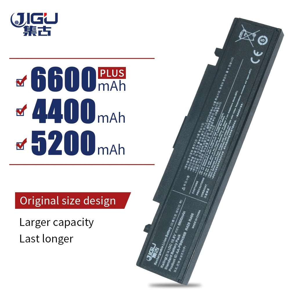 

JIGU NP350V5C Laptop Battery for SAMSUNG R428 NP350E5C NP350U5C NP355V5C NP300E5V NP355V5X 6 Cells