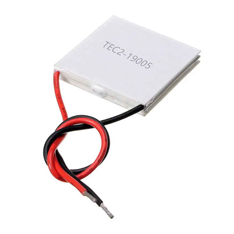 Double-layer cooling plate TEC2-19005 40*40*6.3MM 12V 4A Temperature difference 82 degrees fast | Инструменты