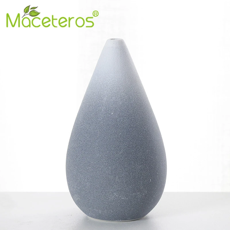 Скандинавская простая керамическая ваза Ins для дома гостиной обеденного стола с