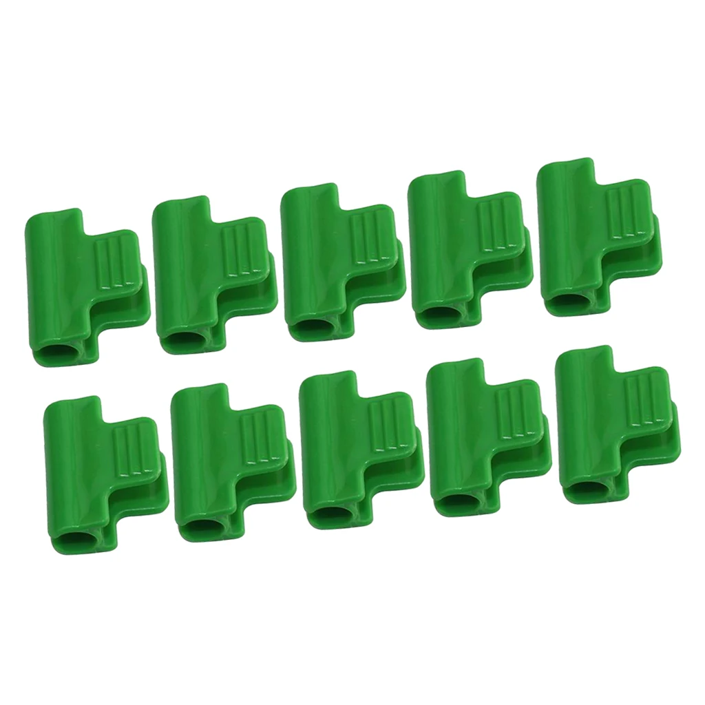 10Pcs Plastic Pipe Clamps For Greenhouse Frame Film Sunshade Net | Дом и сад