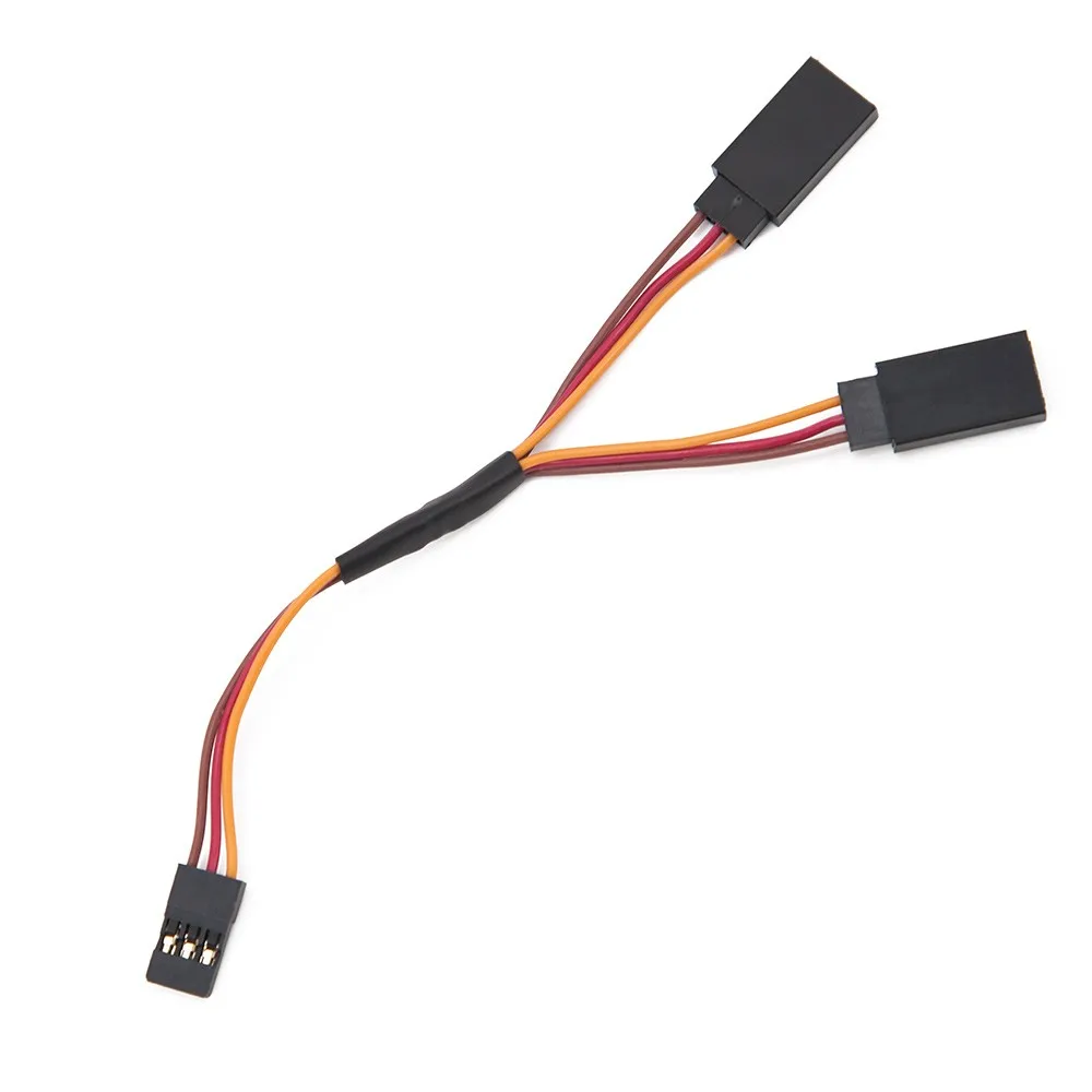 

5pcs Servo Y Splitter Cable - Male to 2x Female 26AWG