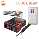 STC-1000 AC 110-220 В регулятор температуры цифровой дисплей термостат нагревание охлаждения терморегулятор для Аквариум инкубатор