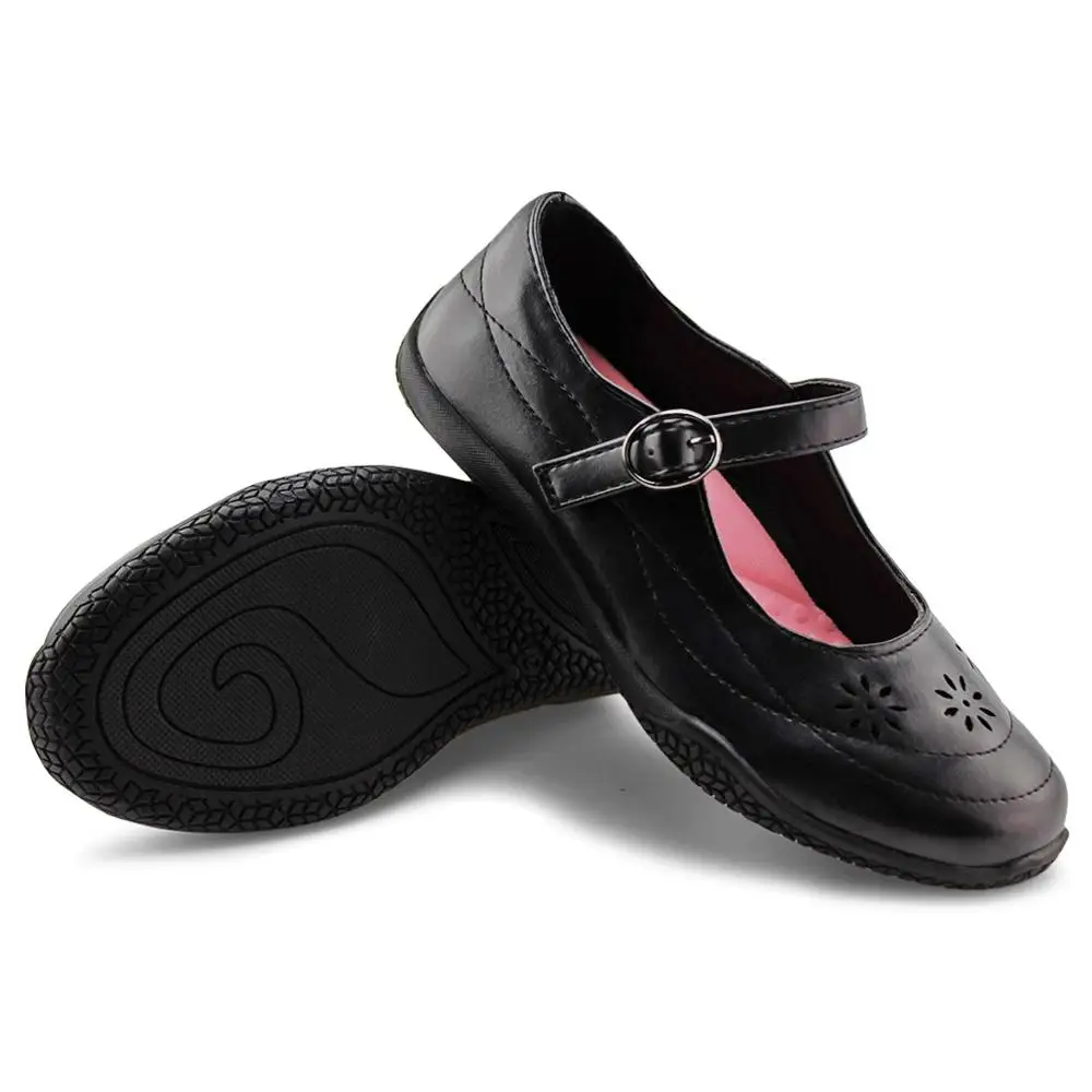 JABASIC/черная обувь для школьной униформы маленьких и больших детей Повседневная