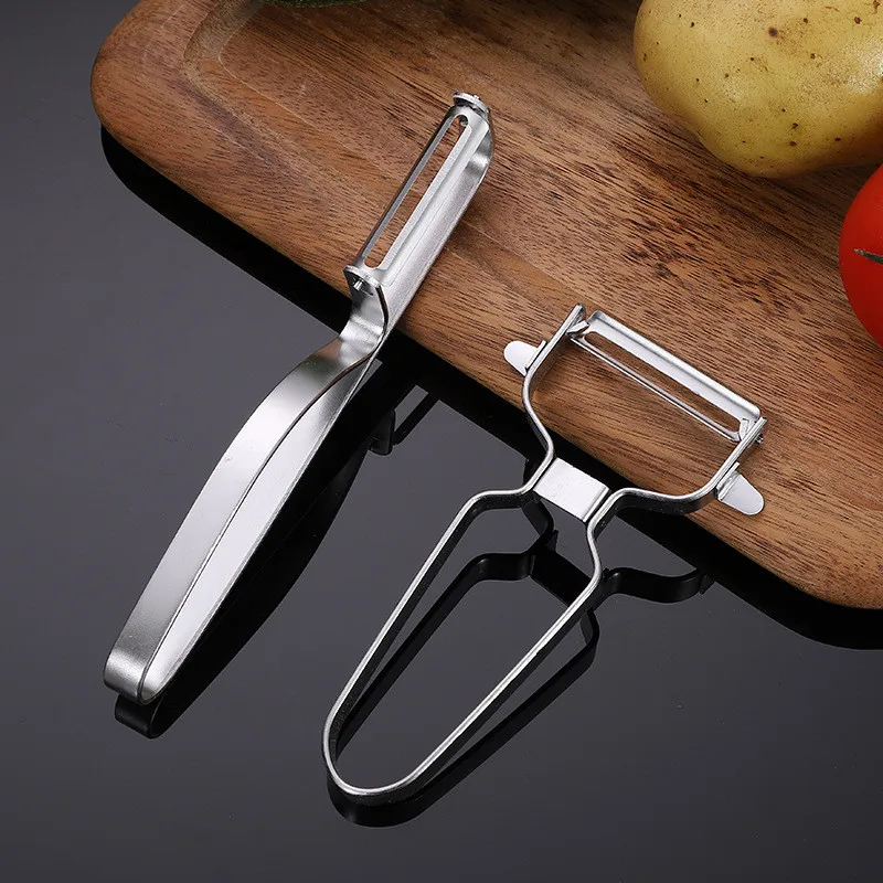 2 шт./компл. Нержавеющая сталь Картофелечистка хлопок T & I модель слайсер для