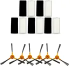 Подходит для Mamibot Exvac680s аксессуары для уборочной машины 5 фильтров + 6 боковых щеток для уборки дома